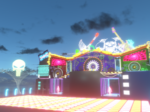Show stage Model 3D