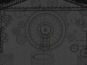 Show stage Model 3D