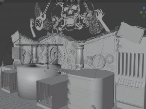 Show stage Model 3D