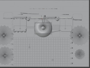 Show stage Model 3D