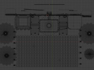 Show stage Model 3D