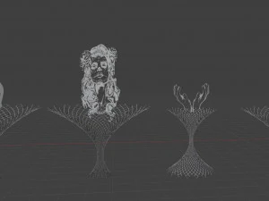 मंच दिखाओ 3D मॉडल