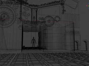 Show stage Model 3D