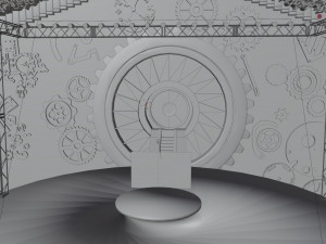 Show stage Model 3D