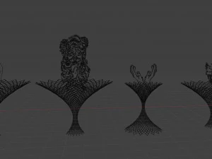 मंच दिखाओ 3D मॉडल