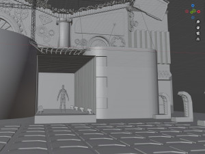 Show stage Model 3D