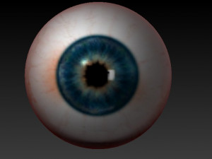 realistic eye Modelo 3D