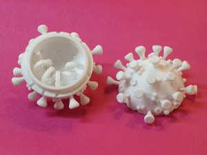 3d print model of covid-19 Modelo de impresión 3D