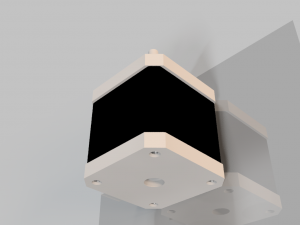 simple model of nema 17 stepper motor 3D Модель