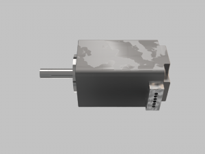 simple model of nema 8 stepper motor Modello 3D