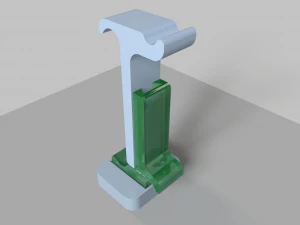 smartphone tripod adapter quarter inch thread 3D Print Model