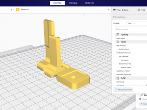 smartphone tripod adapter quarter inch thread 3D Print Model