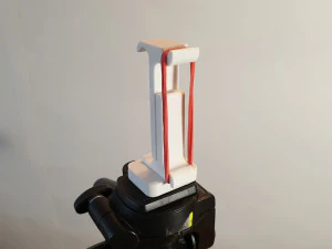 smartphone tripod adapter quarter inch thread 3D Print Model
