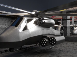 black scorpion warship 3D Model