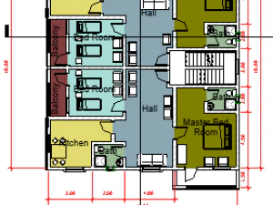 apartment building 3D Model