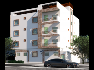 apartment building 3D Model