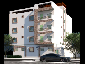 apartment building 3D Model
