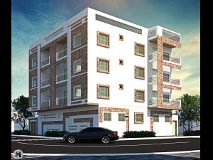 apartamentowiec Model 3D