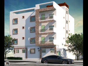 apartment building 3D Model