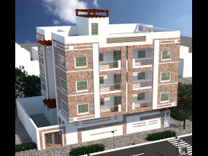 apartment building 3D Model