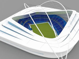 peels stadium 3D Model