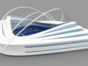 peels stadium 3D Model