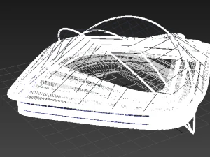 peels stadium 3D Model