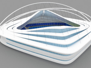 peels stadium Modèle 3D