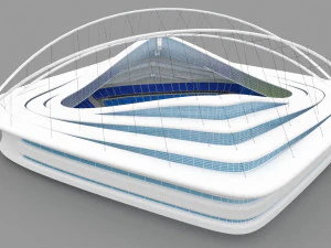 peels stadium 3D Model