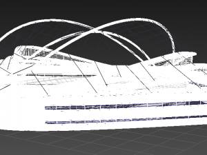 peels stadium Modèle 3D