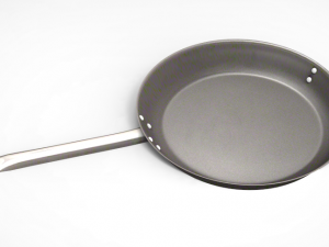 high poly frying pan 3D Model