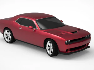 dodge challenger srt 3D Model