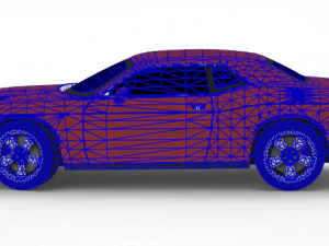 dodge challenger srt 3D Model