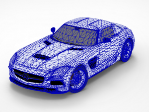 mercedes-benz sls amg 3D Model