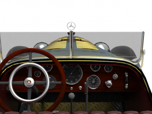 mercedes benz ssk Modèle 3D