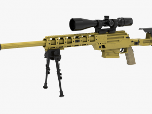 fn ballista rifle 3D Modell