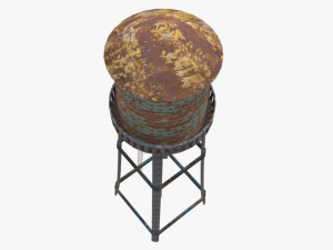Old water tower Modelo 3D