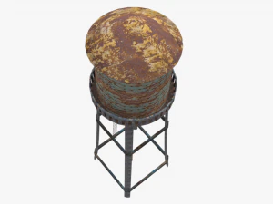 Old water tower 3D Model