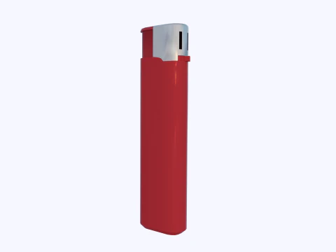 Pocket Lighter 3D Model