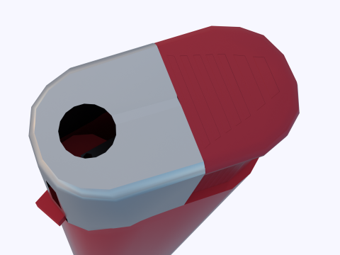 Pocket Lighter Modelo 3D