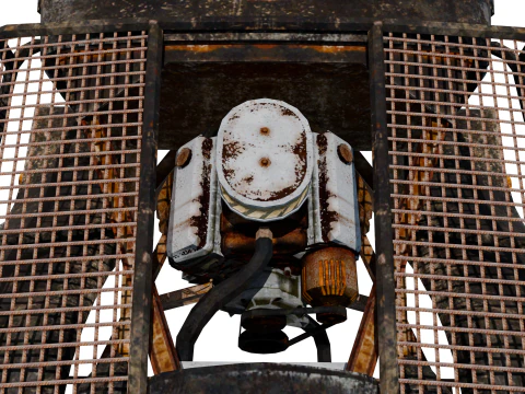 Buggy estilo Mad Max p&oacute;s-apocal&iacute;ptico Modelo 3D