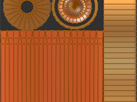 Fired 12 Gauge Shotgun Shell 3D Model