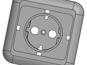 the socket housing 3D Модель