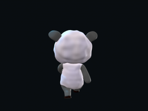 Cartoon Sheep Character Animated Modelo 3D
