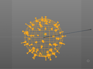 corona virus Model 3D