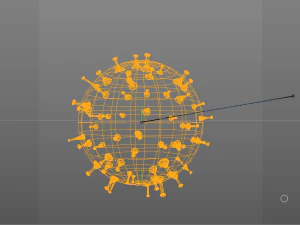 corona virus 3D Model