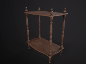 Table Asset 3D Model