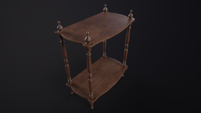 Table Asset 3D 모델 .c4d .max .obj .3ds .fbx .stl .blend 