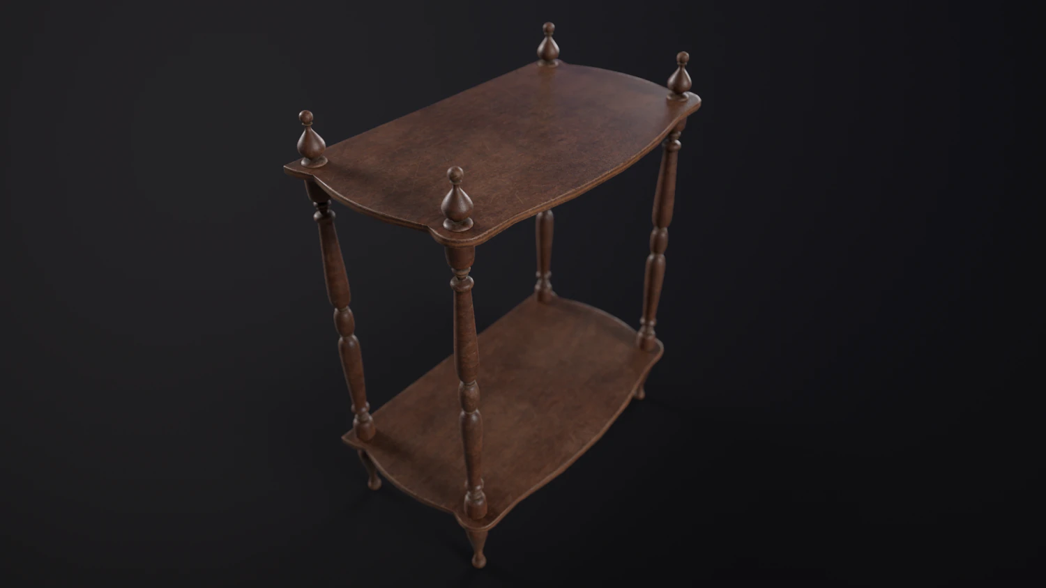 Table Asset 3D Model .c4d .max .obj .3ds .fbx .stl .blend 