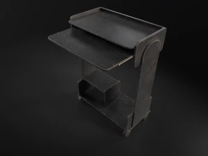 Computertisch 3D Modell